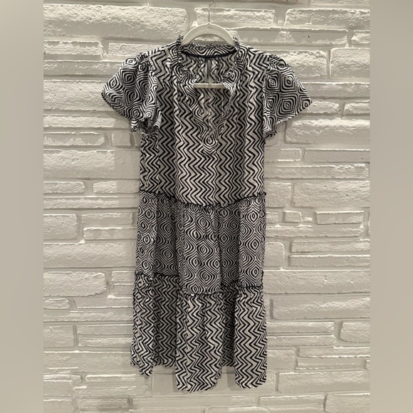 Anthropologie Penrose Tiered Dress - small - Picture 2 of 6